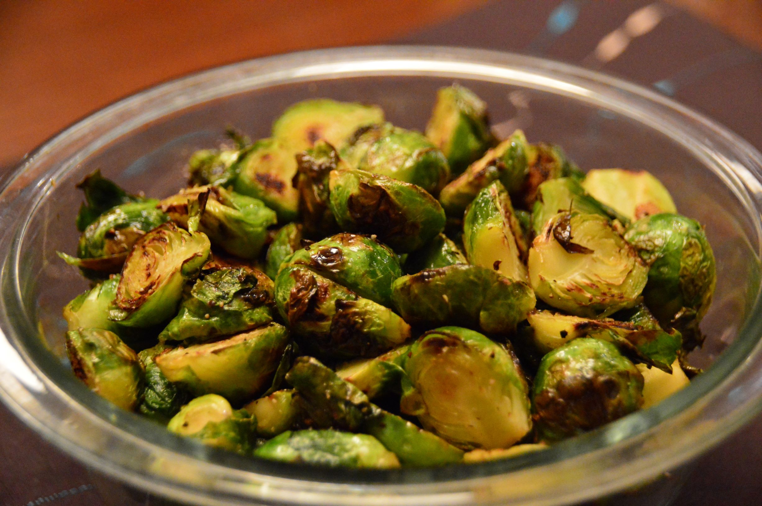 Caramelized Maple Brussel Sprouts