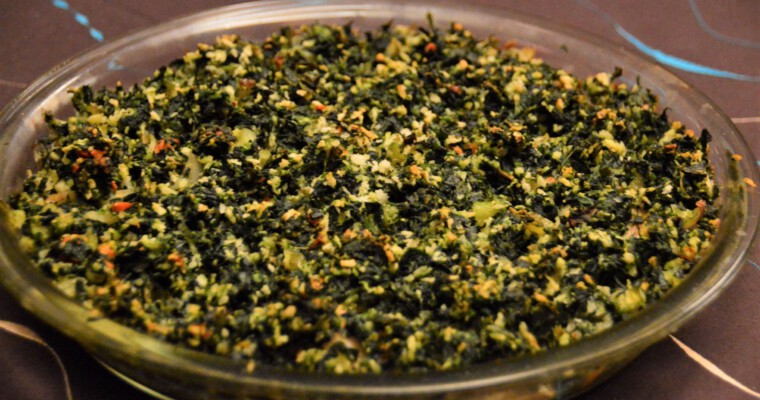 Smoked (or Baked) Oyster Rockefeller Casserole