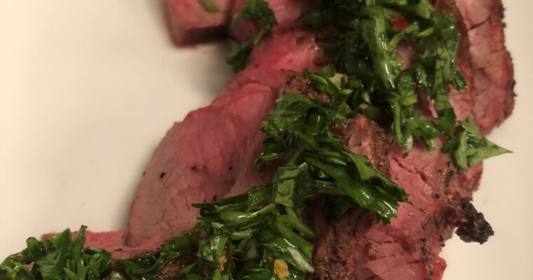 Smoked Tri-Tip Steak